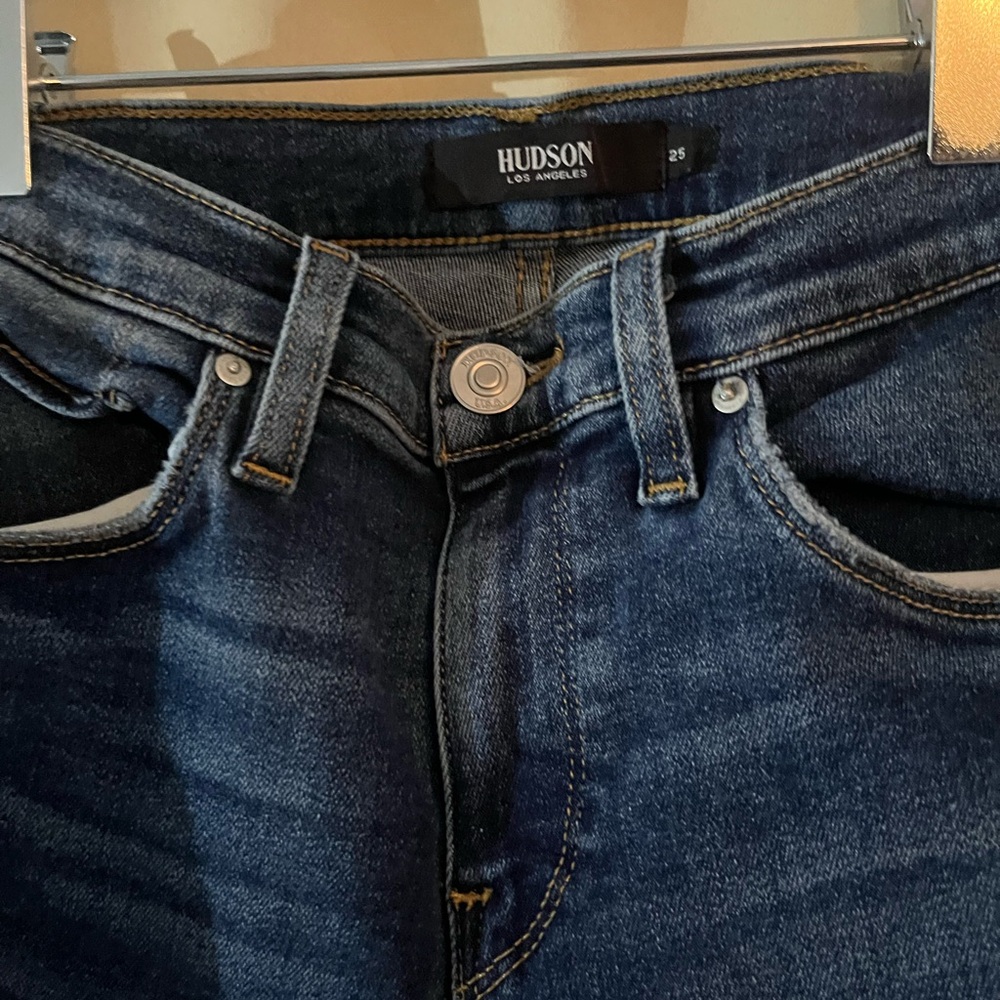 Hudson Jeans wmns Dark Blue Skinny Jeans